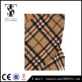 Mulheres Inverno Long Camel Tartan Pashmina Cachemira Blend Acrílico Scarf Soft Warm Warp Tassel Plaid Scarf